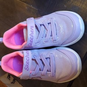 Girls kids skechers sneakers size 11